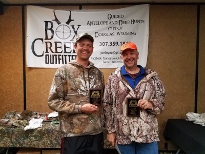 John Mack and Brian Laumb 5th place with 5 coyotes
