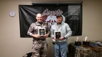 Troy Johnson and Nate Beauchamp placed 5th with 9 coyote (:20) took home $563.00