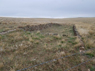 footings from a long gone ranch house